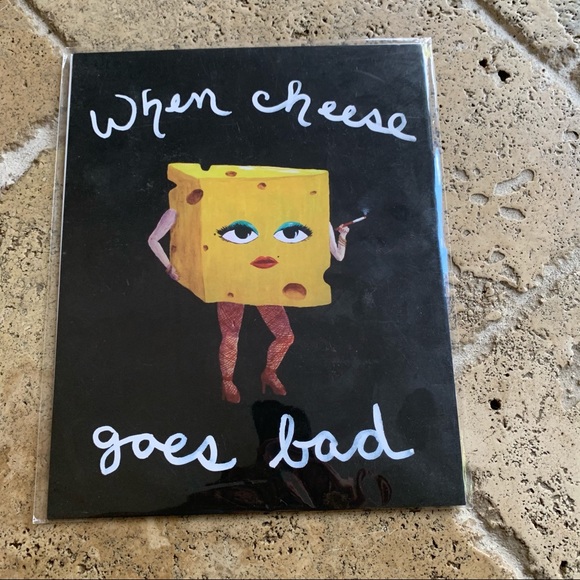 Martha Hull Portland When Cheese Goes Bad Print 8" x 10" 8X10 - Picture 1 of 3